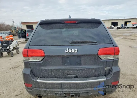 2014 Jeep Grand Cherokee Overland из США, поврежденный, VIN 1C4RJECG1EC303501